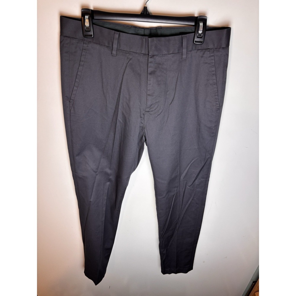 Bonobos Weekday Warrior Pants Mens 32x32 Gray Friday Slacks Stretch Office